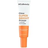 MCoBeauty Glow Super Bright Primer with Niacinamide &amp; Panthenol | Radiant Base, Makeup Primer, Brightening, Layable, Smooth Application, Vegan &amp; Cruelty Free