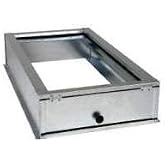 McDaniel Metals ACG1625-3 Gas Furnace Filter Base 3 3/4 in.T x 17 3/8 in.W x 28 1/2 in.D 16 in. x 25 in. Filter 1 in. Or 2