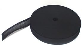 Sewsan Stitch 50 Metres x 1"- 25mm black Cotton Bias Binding Craft Sewing Tape FREE P&P