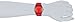 NIXON Mod Red Dial Smoke Stainless Steel Red Nylon Quartz Men's Watch