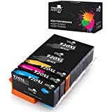 MIROO High Capacity Compatible Ink Cartridge Replacement for HP 920 Ink Cartridges Compatible with HP Officejet 6000 7000 6500 7500 6500A 7500A E709 Printer 1 Set+1 BK