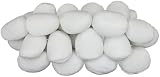 The Stove Wizard 30 Gas Fire Replacement Ceramic Pebbles Black White view 3