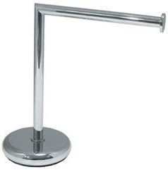 StilHaus ME06 APP-36-637509833510 Fluyd Collection Luxury Free Standing Brass Towel Bar, Satin Nickel