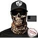 Sa Company Face Shield with Blackout Sticker (Forest Camo Skull)