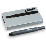 2 X Lamy T-10 Black Ink Cartridges Pkg 5