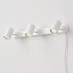 GLOBE Electric 60024 3-Light Plug-in Track