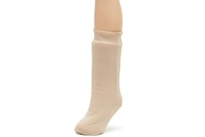 CastCoverz! Fashionable Leg Cast Cover - Color: Nude Light - Size: Medium Short - Below The Knee - Protective, Decorative and Washable - Made in USA