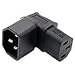 IEC C14 TO C13 POWER ADAPTER 10A PDU PLUG/SOCKET 90 DEGREE Wall-mounted LCD TV primary