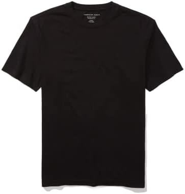 American Eagle Mens Super Soft Icon T-Shirt XS Black price in - Main Image