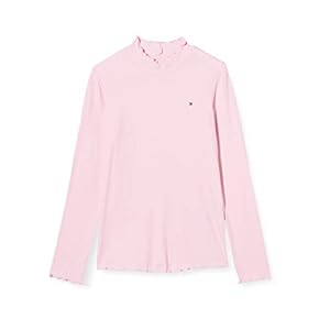 Tommy Hilfiger meisjes hemd Babylock Rib Knit L/s