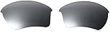 Walleva Replacement Lenses Or Lenses/Rubber for Oakley Half Jacket 2.0 XL Sunglasses - 43 Options
