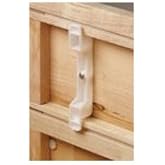 False Front Cabinet Clips (5 Sets) - 4-1/2" Fake Drawer Clips/False Drawer Front Clips