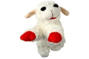Multipet Toy Lamb Chop Jumbo 24" (Pack of 2)