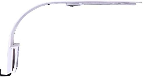 LED Growth Light X5W EU/USA Plug Super Bright Aquatic Plant Light Plant Aquarium Growth Aquarium Waterproof Clip Light,White