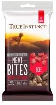 Pet Things True Instinct Beef Meat Bites 20g (Pack of 12)