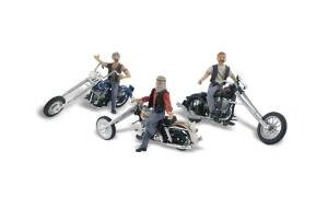 Woodland Scenics AS5344 N Bad Boy Bikers