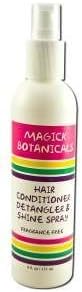 Magick Botanicals Hair Care Conditioner Detangler & Hair Gloss, 6 OZ (Pack of 3)