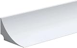 Zayejod 3m Silicone Shower Threshold Water Barrier White 2.5cm Beading