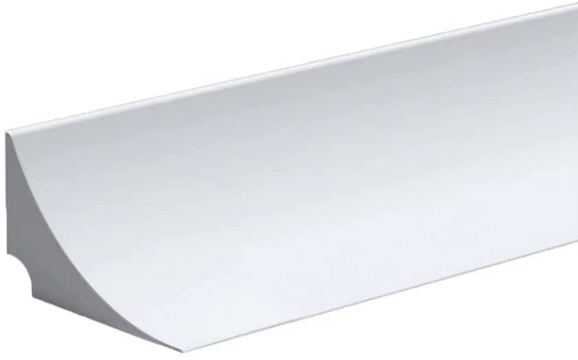 3 Meters Silicone Shower Threshold Water Barrier,Wet Room Floor Tile Beading,Bathroom Seal Sealing Caulk Strip,Bath Edging Trim for Sink,Bathtub(2.5cm,White)