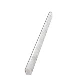 Italian Bianco Carrara (Carrera) White Marble 1/2 X 12 Pencil Liner Molding Trim Piece - Honed