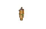 Control Devices ST2512-1A175 ST Series Brass Soft Seat ASME Safety Valve, 175 psi Set Pressure, 1/8 Male NPT