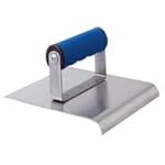 Bon 62-443 6-Inch by 4-Inch Stainless Steel Concrete Sidewalk Edger with 3/4-Inch Radius and 7/8-Inch Deep Comfort Grip Handle