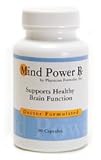 4 Bottles Mind Power Rx Supplement, 60 Capsules - Formulated By Dr. Ray Sahelian, M.D., Best Selling Author of Mind Boosters Book - Contains Powerful Mind Boosting Herbs Including Ginkgo Biloba, Ashwagandha, Bacopa Monniera, and Gotu Kola for Mental Enhancement, Memory, Concentration, and Focus
