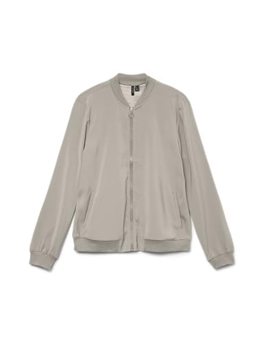 VERO MODA Womens Vmcoco L/S Bomber Ga Noos Jacket, Silver Lining, M