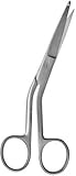 Knowles Bandage Scissors, Angled Shank, 5.5