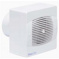 Manrose / Primeline PEF4040A Bathroom / Shower Room Extractor Fan with Humidistat and Timer (for 100mm/4" ducting). Automatic Backdraught Shutter.