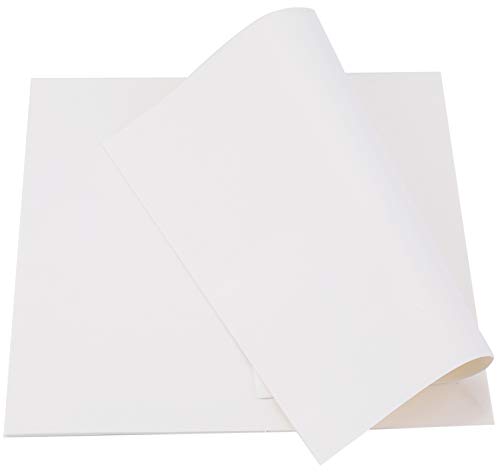 image for Lawei 1000 pack Hamburger Patty Paper - 7 inch Non-stick Square Wax Pa