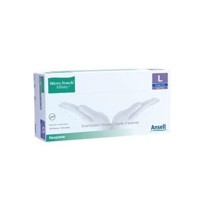 Ansell 3770 Micro-Touch Affinity Synthetic Exam Glove, X-Small Pack of 1000
