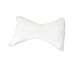 DMI Neck Pillow for Cervical, Neck and Shoulder Support to Relieve Pain and Headaches with Removable Cover, Medium Support, White