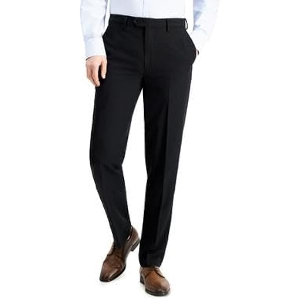slim fit dress slacks Tommy Hilfiger Men's Modern-Fit Stretch Performance Pants MSRP $95 –  DGFOutlet main image 1