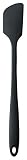 GIR: Get It Right Premium Silicone Spatula | Heat-Resistant up to 550°F | Seamless, Nonstick Kitchen Jar Spatulas for Cooking, Baking, and Mixing | Skinny - 11 IN, Black