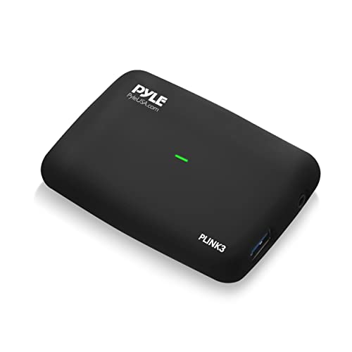 Pyle Capture Card 4K USB3.1 HDMI-to-USB Audio-Video Record via DSLR Camcorder A…