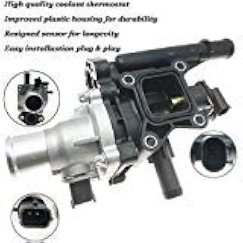 Engine Coolant Thermostat Housing with Sensor Gasket for 20112016