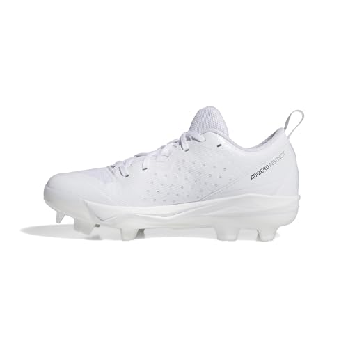 Adidas Women's Adizero Instinct, White/Team Navy Blue/White, 6.5