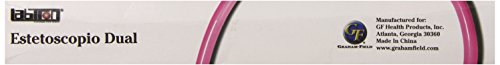 Grafco 400P Dual Head Stethoscope, Hot Pink