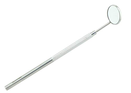 PBI 6.2 inch - Mouth Mirror Premium Quality Magnifying Glass Dental Mirror for Teeth Examining Periodontal Dentist Mirror - High Grade Stainless Steel - Thumbnail 3