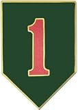 US Army 1st Infantry Division Lapel Pin or Hat Pin