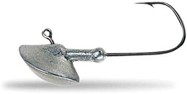 Delalande Jig Head Forme Sabot Hamecon Court - 14G - N°3/0 - Grey - Sold per unit