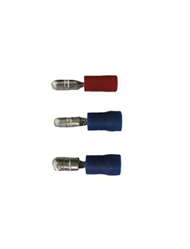 Tecniks 5099 5 mm Bullet Terminals - Blue (Pack of 50)