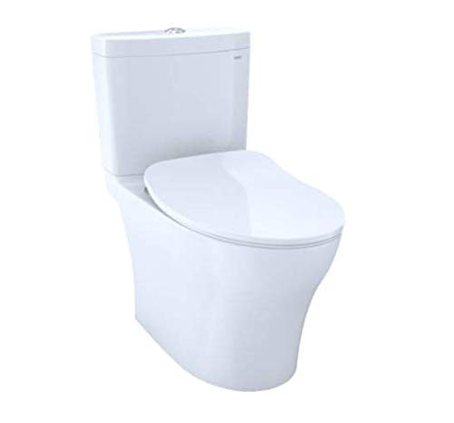 TOTO Promenade II Toilet Tank – 2-Piece, 1.28 GPF, Cotton White With Left-Hand Trim