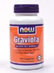 NOW GRAVIOLA 500 MG - 100 CAPSULES