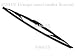 Bosch MicroEdge 40717A Wiper Blade - 17" (Pack of 1) primary
