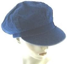 denim newsboy hat