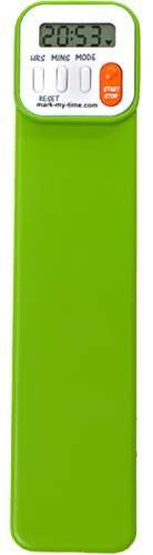 Mark-My-Time Digital Bookmark and Reading Timer – Green