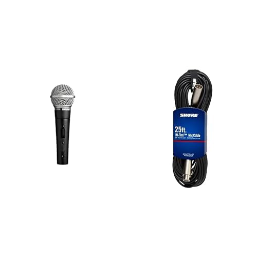Shure SM58 Pro XLR Dynamic Microphone with On/Off