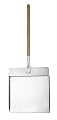 Allied Metal SP12X14 Aluminum Shovel Pizza Peel, 12 by 14 by 1-Inch